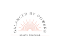 coral sunburst wellness coach logo template main logo